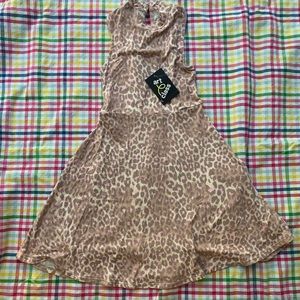 NWT Girls 6-6x Art Class leopard dress